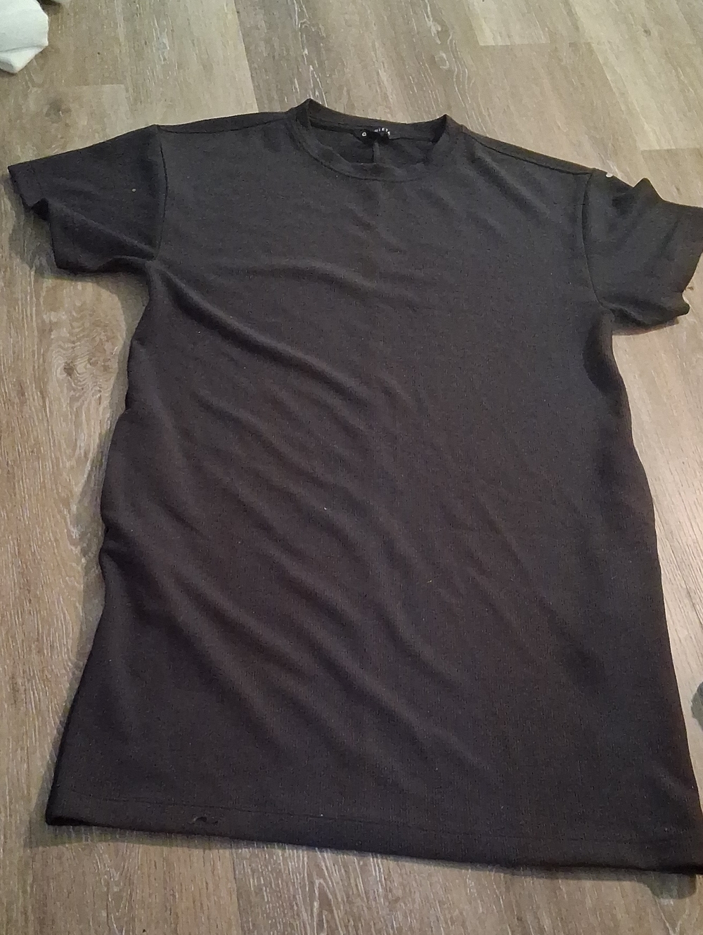 Athleta Men's Black Short Sleeve Crew Tee